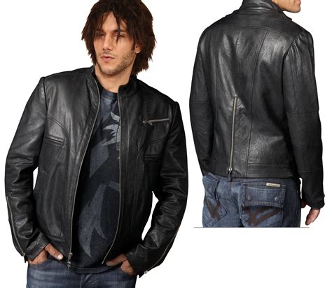 Men's Designer Leather Jackets & Mid